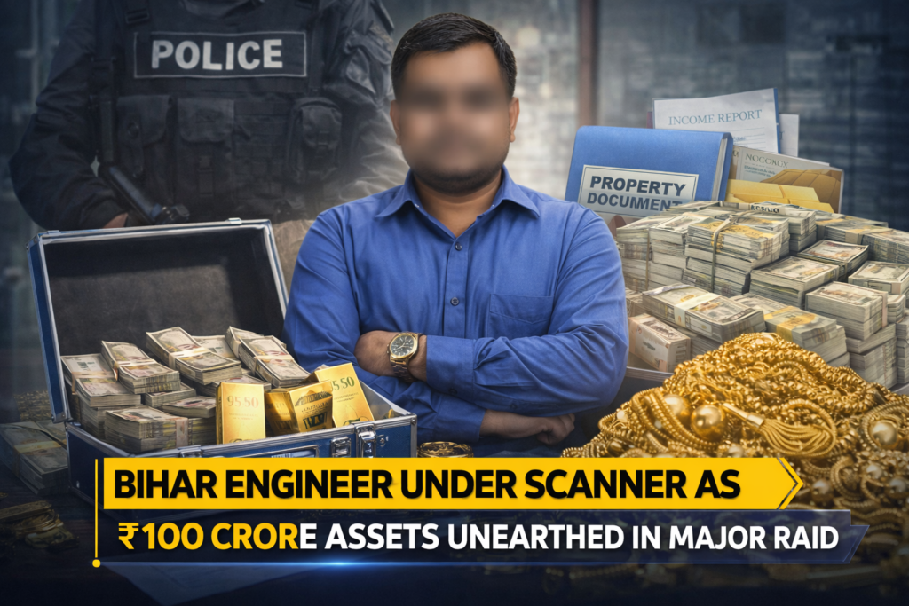 Bihar engineer under scanner as ₹100 crore assets unearthed in major raid