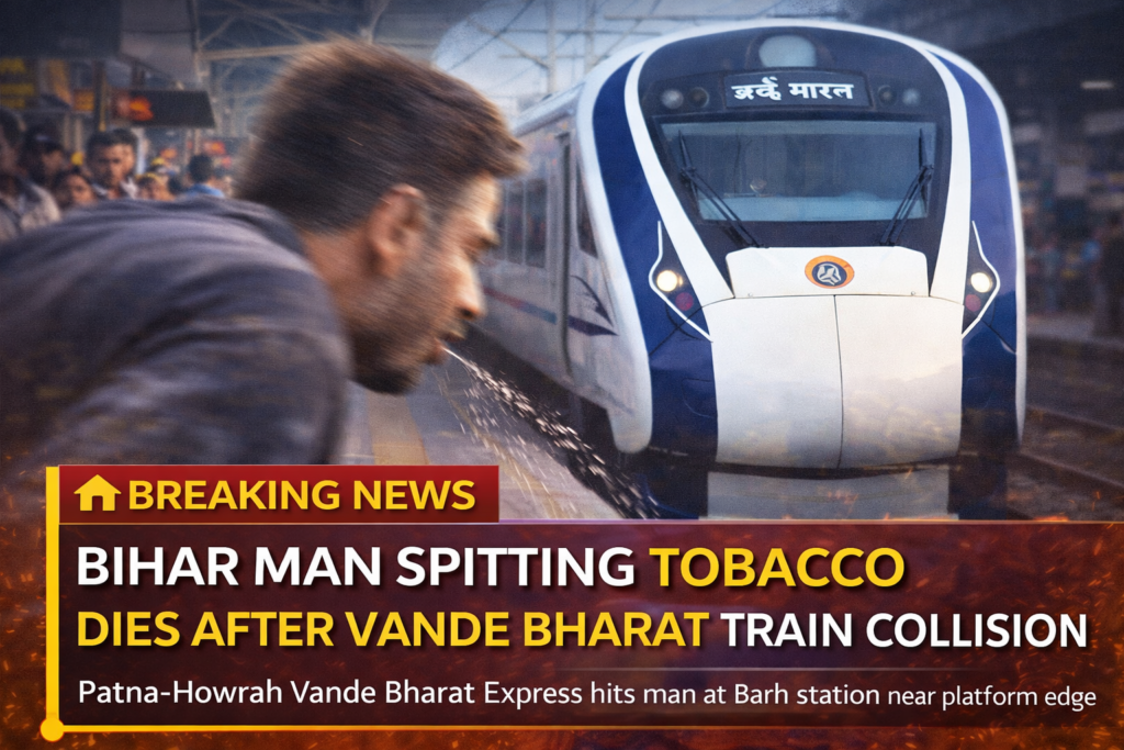 Man dies after being hit by Vande Bharat Express at Barh railway station