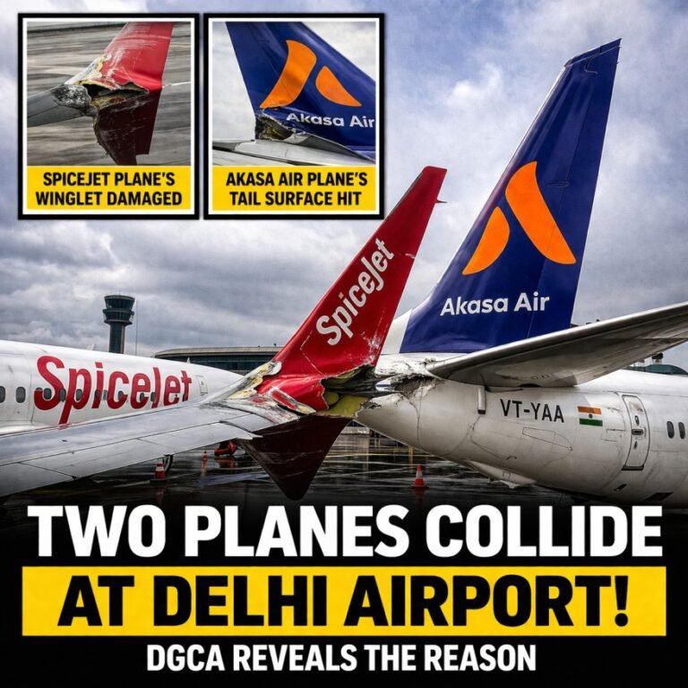 Two Aircraft Collide at Indira Gandhi International Airport, DGCA Reveals Cause