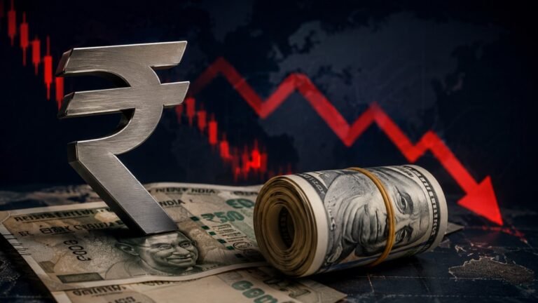 Indian Rupee Falls Beyond 96 Against US Dollar for the First Time Amid Sharp 2026 Decline