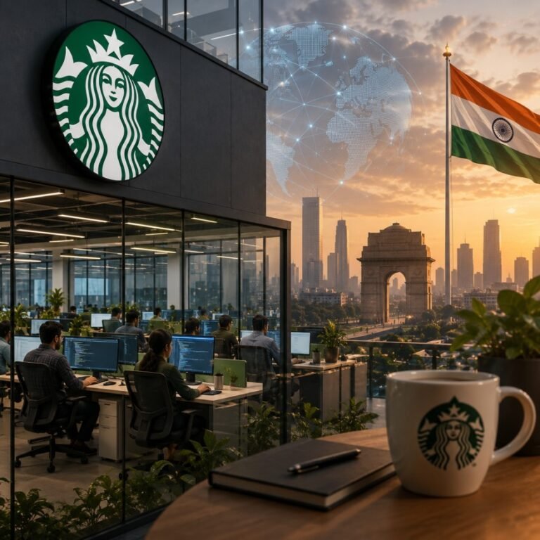 Starbucks Plans First Corporate Technology Office in India to Reduce Costs and Expand In-House Operations