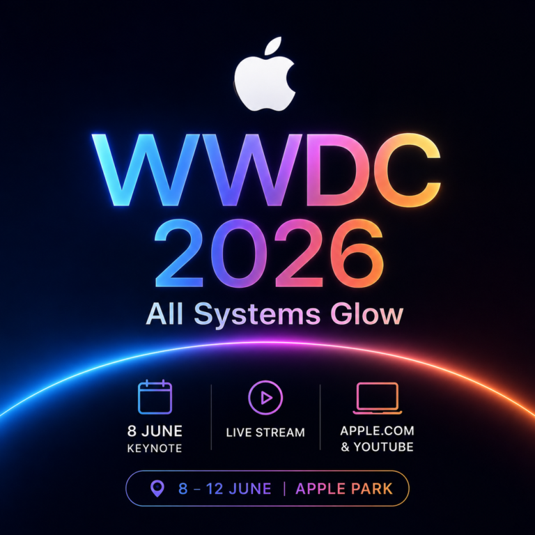 Apple Reveals ‘All Systems Glow’ as WWDC 2026 Theme