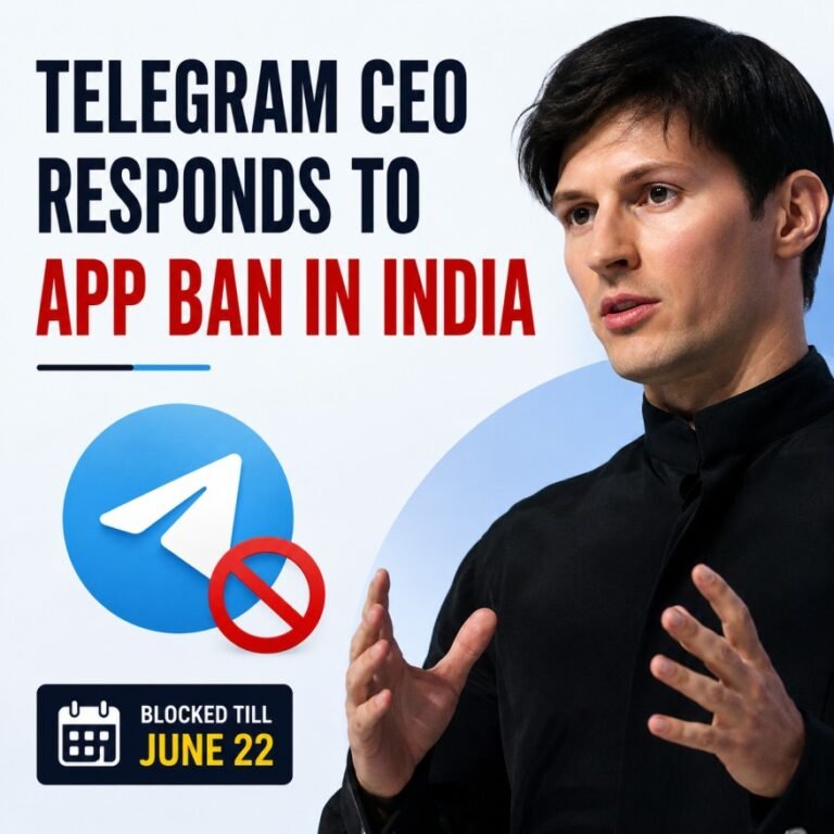 Telegram CEO Criticises India Ban Ahead of NEET Re-Exam